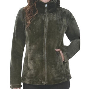32 Degrees Women's  Dark Green  Plush Heat  Jacket Small